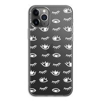 Eye pattern #3: iPhone 11 Pro Transparant Hoesje