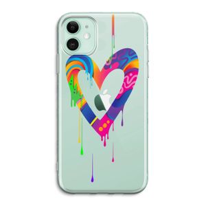 Melts My Heart: iPhone 11 Transparant Hoesje