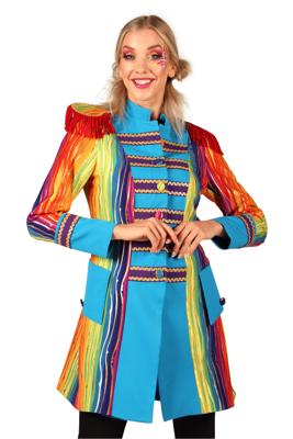 Damesjas Rainbow gold