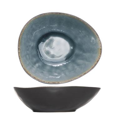 Cosy & Trendy Kleine Schalen Laguna Blue Grey 20 x 17 cm - 4 Stuks