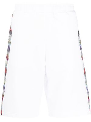 Missoni short à bandes zig-zag - Blanc