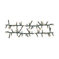 LED-lichtkrans Warm licht Warm wit 17 m Groen