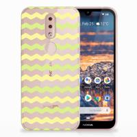 Nokia 4.2 | TPU bumper | Waves Yellow
