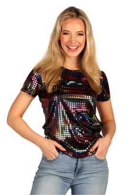 Party queen T-shirt zwart