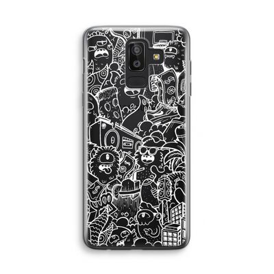 Vexx City #2: Samsung Galaxy J8 (2018) Transparant Hoesje