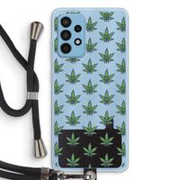 Weed: Samsung Galaxy A52 Transparant Hoesje met koord Weed: Samsung Galaxy A52 Transparant Hoesje met koord