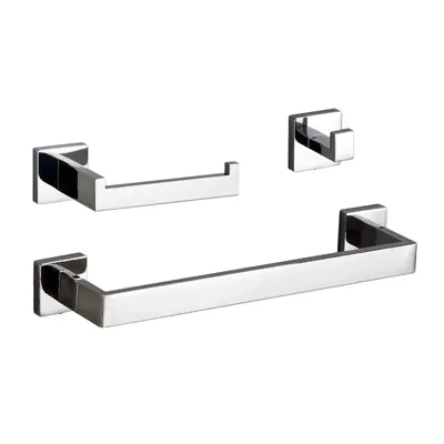 Badkamerkit | RVS | Helder Zilver - Duurzaam & Roestbestendig