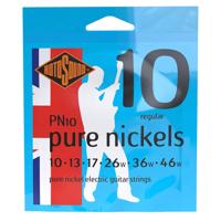 Rotosound PN10 snarenset elektrisch pure nickel wound 10-46
