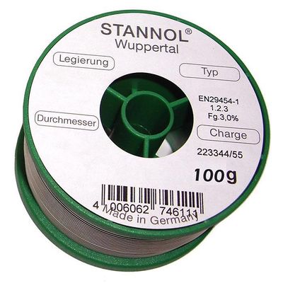 Stannol Flowtin loodvrij diameter 1.0 mm