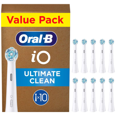 Oral-B iO Ultimate Clean White opzetborstels - 10 stuks Oral-B iO Ultimate Clean White opzetborstels - 10 stuks