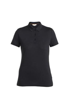 Icebreaker 150 Tech Lite III SS Polo Dames Black M
