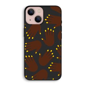 Hands dark: iPhone 13 mini Biologisch afbreekbaar hoesje