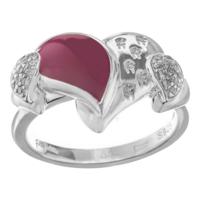 Dames ring Folli Follie 3R0S004CP - Maat: 14