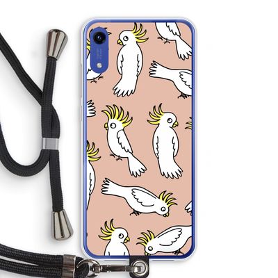 Papegaai: Honor Play 8A Transparant Hoesje met koord