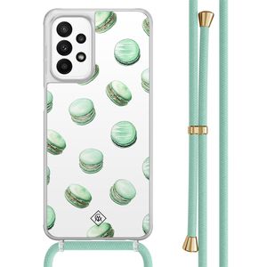 Samsung Galaxy A23 hoesje met koord - Macarons
