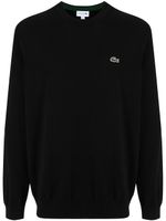 Lacoste sweat à logo brodé - Noir