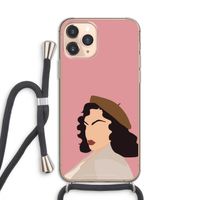 Confidence: iPhone 11 Pro Transparant Hoesje met koord Confidence: iPhone 11 Pro Transparant Hoesje met koord