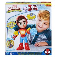 Marvel Spidey and His Amazing Friends Electronic Suit Up Spidey actiefiguur Marvel Spidey and His Amazing Friends Electronic Suit Up Spidey actiefiguur
