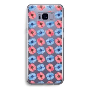 Klaproosjes: Samsung Galaxy S8 Plus Transparant Hoesje