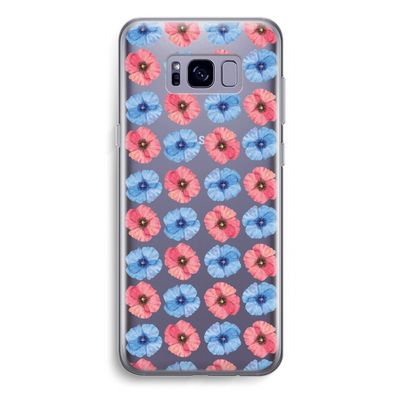 Klaproosjes: Samsung Galaxy S8 Plus Transparant Hoesje