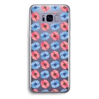 Klaproosjes: Samsung Galaxy S8 Plus Transparant Hoesje