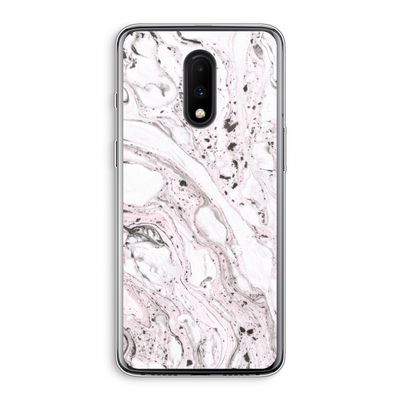 Mengelmoes: OnePlus 7 Transparant Hoesje