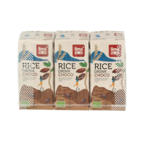 Lima Rice drink choco calcium 200ml bio 3 Stuks