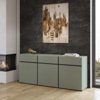 Home365 Dressoir Crotone - 3-deurs incl. 3 lades - Groen