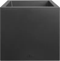 Elho Vivo Next vierkant plantenbak met wielen 40 cm living black Elho Vivo Next vierkant plantenbak met wielen 40 cm living black