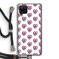 GIRL POWER: Samsung Galaxy A12 Transparant Hoesje met koord