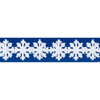 Sneeuwvlokken slinger winterdecoratie - thumbnail