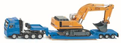 Siku 1847 Zwaar transport met diepbedoplegger 1:87