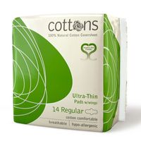 Cottons Maandverband ultradun regular (14 st)