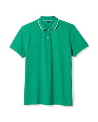 HEMA Herenpolo Felgroen (felgroen)
