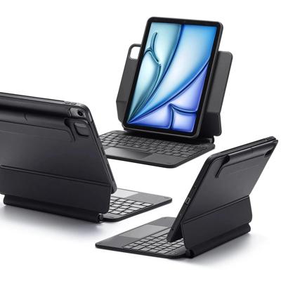 iPad Air 10.9” (5th/4th Gen), and Pro 11” (4th/3rd/2nd/1st Gen) Rebound Magnetic Keyboard Case 360 - UK Layout-Black