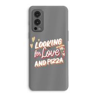Pizza is the answer: OnePlus Nord 2 5G Transparant Hoesje