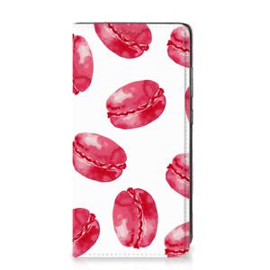 Samsung Galaxy A52 Flip Style Cover Pink Macarons