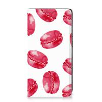 Samsung Galaxy A52 Flip Style Cover Pink Macarons - thumbnail