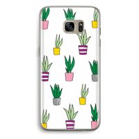 Sanseveria: Samsung Galaxy S7 Edge Transparant Hoesje