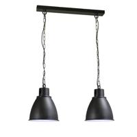 Masterlight Retro industrie eetkamerlampIndustria 2x27 2-lichts antraciet - 2007-30-06-K-70-2