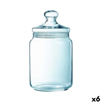Blik Luminarc Club Transparant Glas 2 L (6 Stuks)