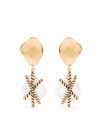 Aurelie Bidermann boucles d'oreilles Mycene ornées de cristal