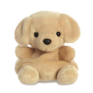 Aurora pluche dieren knuffel labrador hond - beige - 13 cm