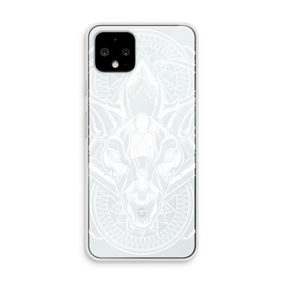 Oh Deer: Pixel 4 Transparant Hoesje