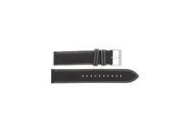 Horlogeband Seiko V172-0AC0 / SSC013P1 / L020011J0 Leder Donkerbruin 20mm