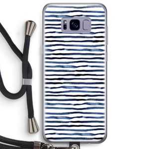 Verrassende lijnen: Samsung Galaxy S8 Plus Transparant Hoesje met koord