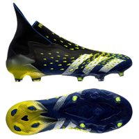 adidas Predator Freak + FG/AG Superlative - Zwart/Wit/Geel - thumbnail