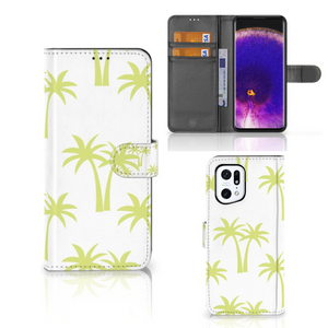 OPPO Find X5 Pro Hoesje Palmtrees