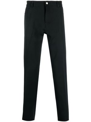 Courrèges pantalon de costume à coupe droite - Noir