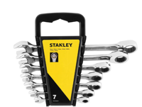 Stanley handgereedschap STMT82846-0 Ringsteeksleutelset met Ratelring 7-delig - STMT82846-0 - thumbnail